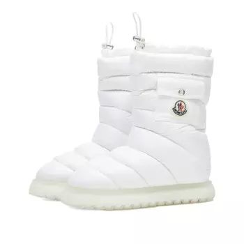 Утепленные ботинки Moncler Gaia с карманами средней длины, белый
