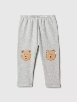 Утепленные брюки Gap, серый