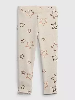 Утепленные леггинсы Gap, бежевый