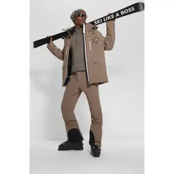 Утепленные лыжные брюки BOSS x Perfect Moment, цвет Light Beige
