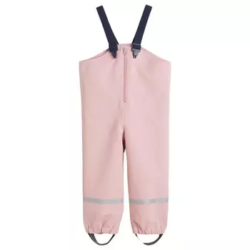 Утепленные штаны H&amp;M Waterproof Hard Shell With Suspenders, светло-розовый