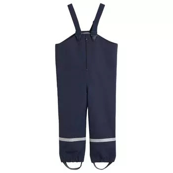 Утепленные штаны H&amp;M Waterproof Hard Shell With Suspenders, темно-синий