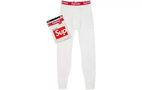 Утепленные штаны Supreme унисекс, Белый