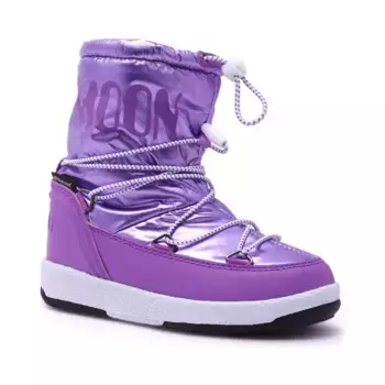Утепленные зимние ботинки Moon Boot, фиолетовый