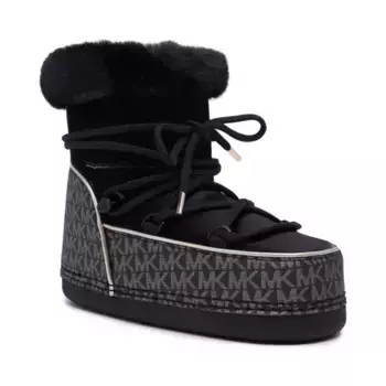 Утепленные зимние ботинки Zelda Michael Kors, черный