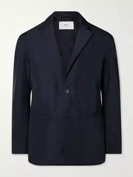 Утепленный блейзер из переработанной ткани MR P., синий