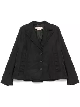 Утепленный блейзер Marni, черный