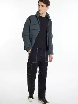 Утепленный блузон Mo, серый