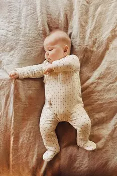 Утепленный джемпер с цветочным узором ZARA, экрю