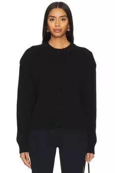 Утепленный кардиган из кашемира Aexae, черный