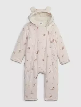 Утепленный комбинезон Gap, розовый