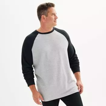 Утепленный пуловер с круглым вырезом Big & Tall современного кроя Sonoma Goods For Life