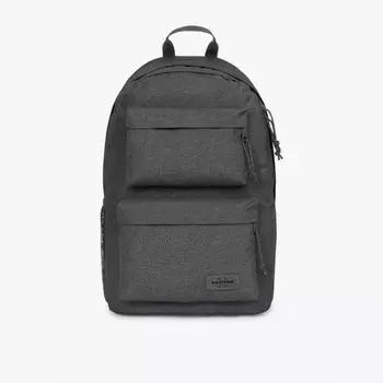 Утепленный рюкзак с двойным чехлом и логотипом Eastpak, черный