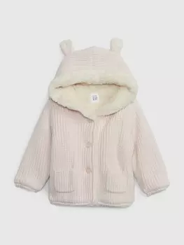 Утепленный свитер Gap, розовый