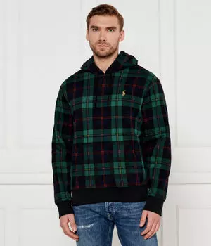 Утепленный свитер Regular fit Polo Ralph Lauren, зеленый
