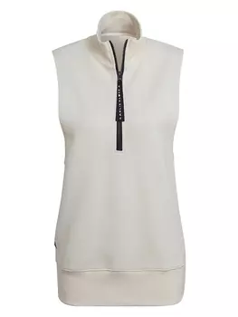 Утепленный жилет adidas, кремовый