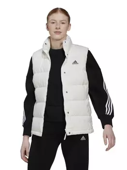 Утепленный жилет Adidas Sportswear Helionic Down, белый