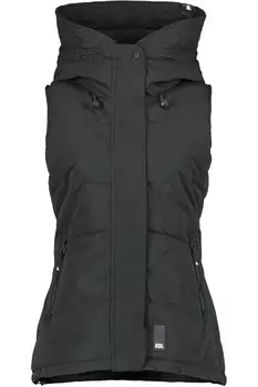 Утепленный жилет alife and kickin,, Fleece, Jersey, Kurz, Long JunisAK, цвет moonless