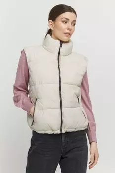 Утепленный жилет b.young Kurz BYBOMINA WAISTCOAT 3 20811749, натуральный