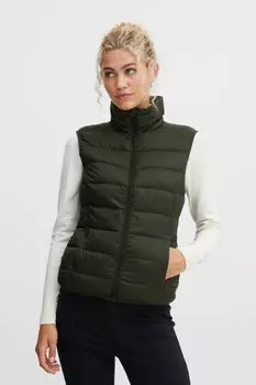 Утепленный жилет b.young, зеленый
