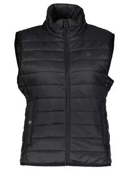 Утепленный жилет Benetton, черный