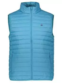 Утепленный жилет Benetton, светло-синий
