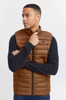 Утепленный жилет BLEND, коричневый