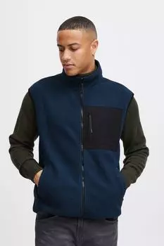 Утепленный жилет BLEND Kurz BHSweatshirt 20715835, синий