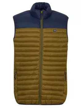 Утепленный жилет Blend Outerwear, зеленый