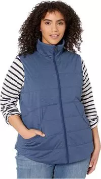 Утепленный жилет больших размеров Visita Marmot, цвет Arctic Navy Heather