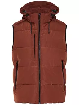Утепленный жилет Bugatti, цвет rost
