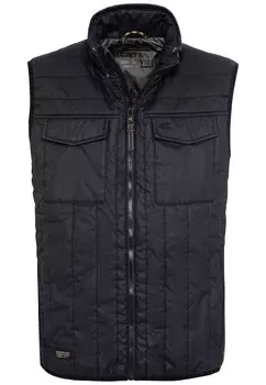 Утепленный жилет Camel Active mit Stehkragen, темно синий