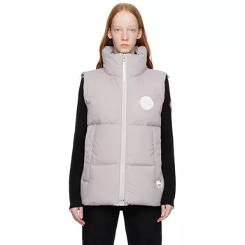 Утепленный жилет Canada Goose Everett, серо-сиреневый