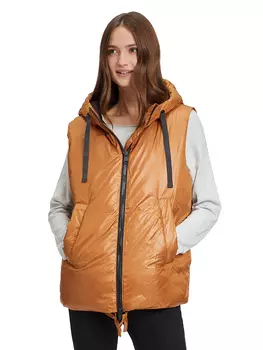 Утепленный жилет CARTOON, светло коричневый