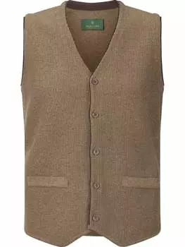 Утепленный жилет Charles Colby, бежевый