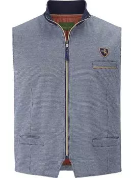 Утепленный жилет Charles Colby, цвет dunkelblau gemustert