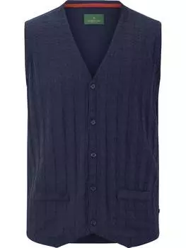 Утепленный жилет Charles Colby, синий