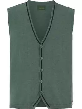 Утепленный жилет Charles Colby, зеленый