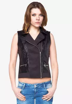 Утепленный жилет Cipo & Baxx, черный