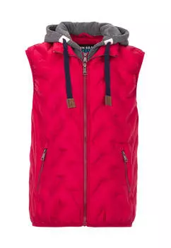 Утепленный жилет Cipo & Baxx, красный