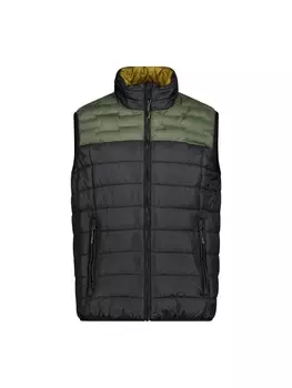 Утепленный жилет cmp, зеленый