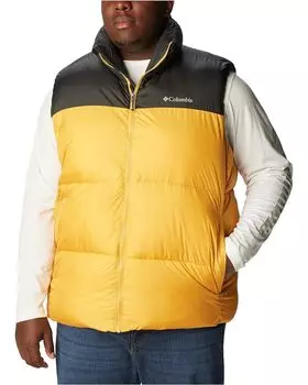 Утепленный жилет Columbia Big & Tall Puffect II, цвет Raw Honey/Shark
