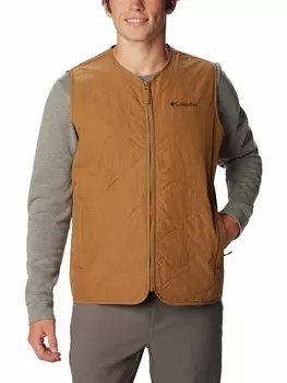 Утепленный жилет Columbia Funktions Birchwood, светло коричневый