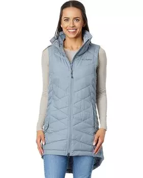 Утепленный жилет Columbia Heavenly Long, цвет Tradewinds Grey