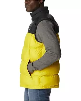 Утепленный жилет Columbia Pike Lake Vest, цвет Laser Lemon/Black