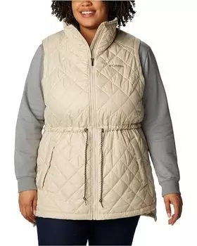 Утепленный жилет Columbia Plus Size Copper Crest Mid, цвет Dark Stone