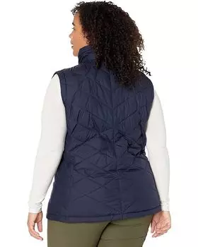 Утепленный жилет Columbia Plus Size Heavenly Vest, цвет Dark Nocturnal