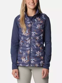 Утепленный жилет Columbia Powder Pass, синий