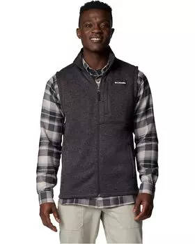 Утепленный жилет Columbia Sweater Weather Vest II, цвет Black Heather/Black