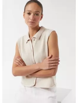 Утепленный жилет comma CI, бежевый